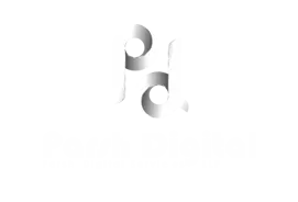 Parsh digital Logo White Color